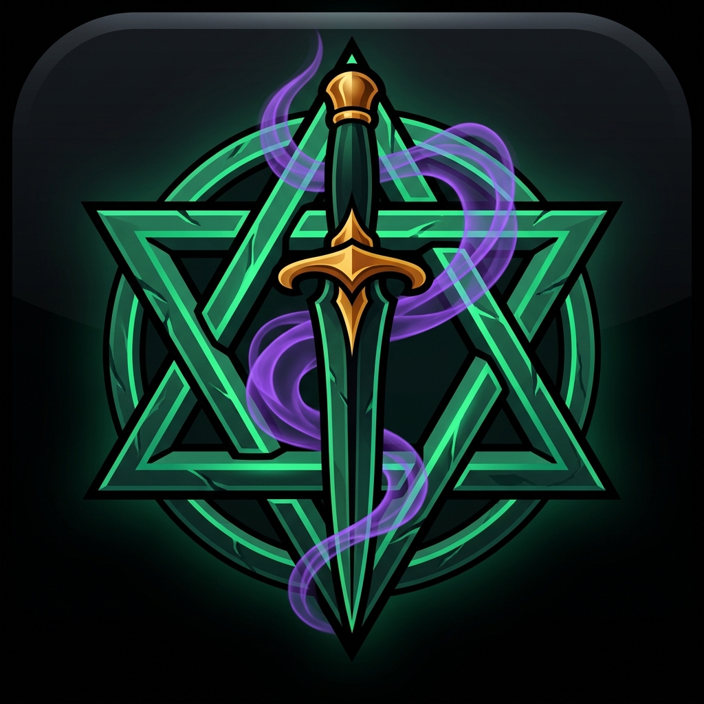 Hexfall: Modern Arcane Logo